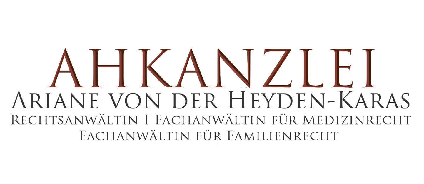 Rechtsanwaltskanzlei Ariane von der Heyden-Karas Logo